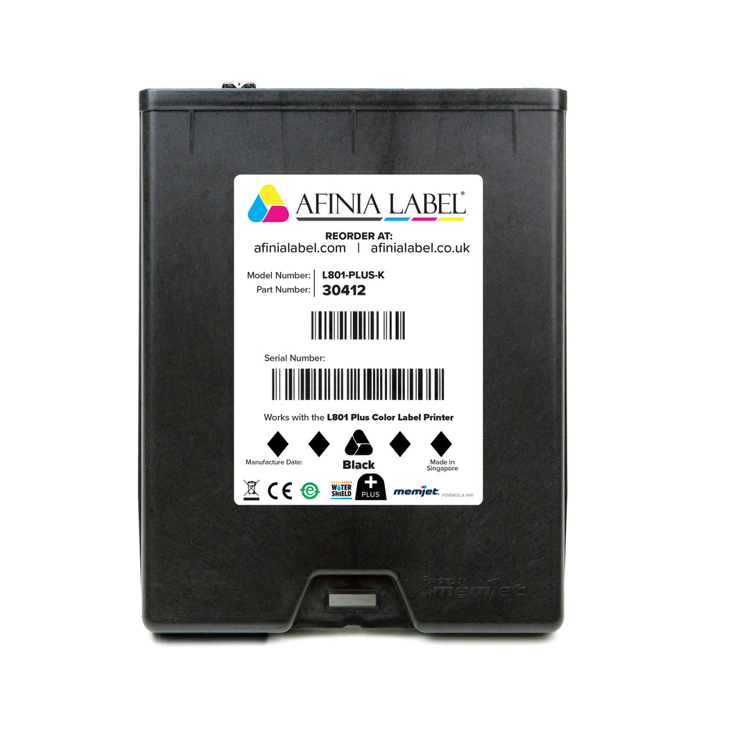 Afinia Label L801 PLUS Ink Cartridge - BLACK