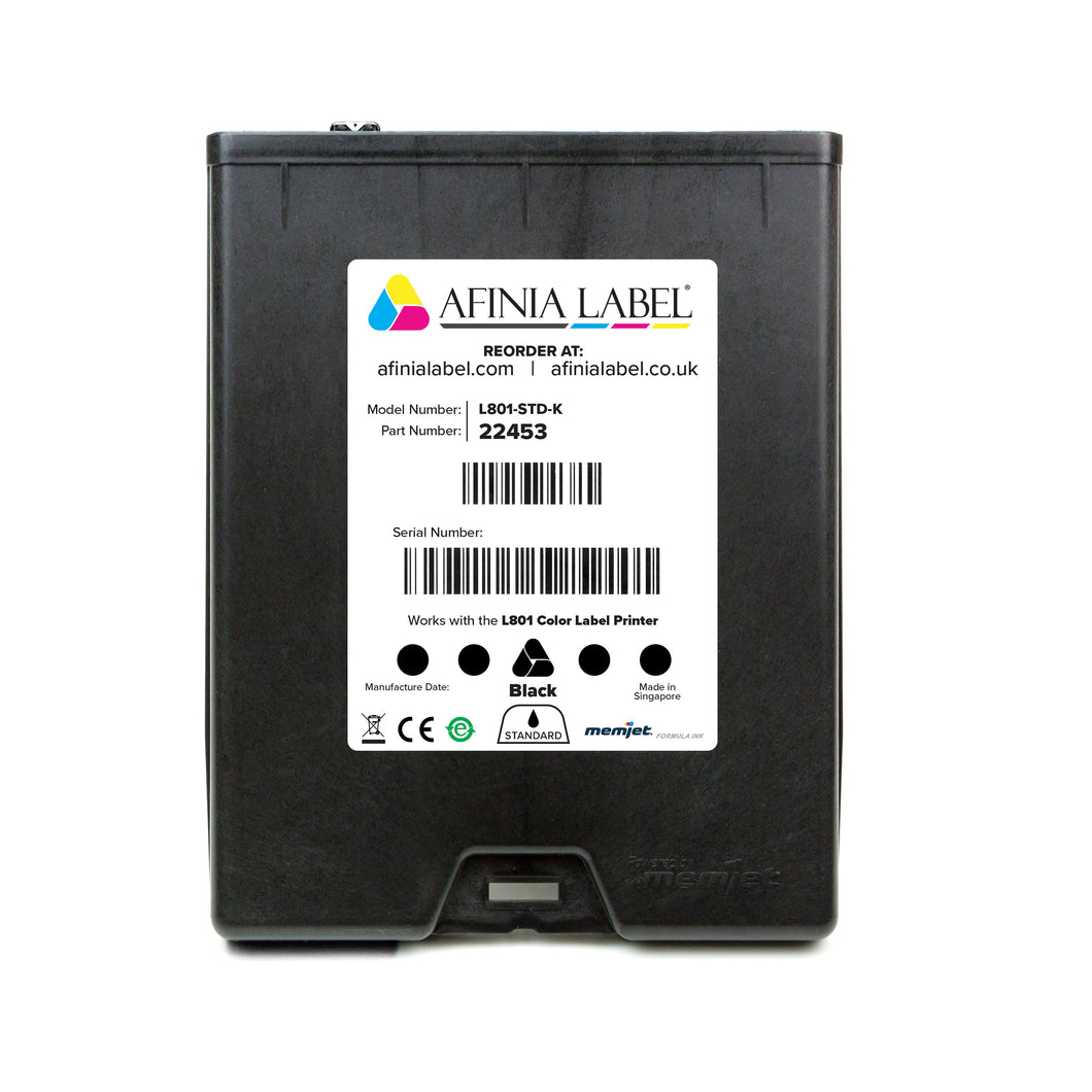 Afinia Label L801 Standard Ink Cartridge - BLACK